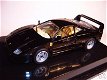 1:43 oudere Mattel HotWheels (Detailcars) Ferrari F40 zwart met te openen deuren - 1 - Thumbnail