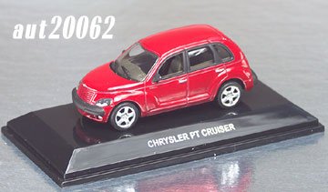 1:64 AutoArt Chrysler PT Cruiser 2001 rood 3 inch - 1