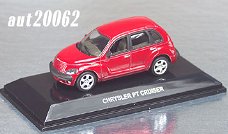 1:64 AutoArt Chrysler PT Cruiser 2001 rood 3 inch