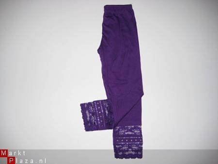 paarse legging in mt 86/92 nr:1821 - 1