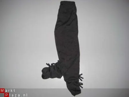 zwarte legging in maat 98/104 met strikken - 1