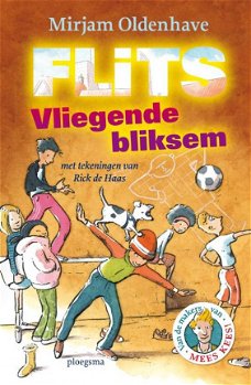 Mirjam Oldenhave -  Flits!  Vliegende Bliksem  (Hardcover/Gebonden)  Kinderjury