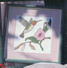 borduurpatroon 312 kolibrie