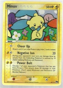 Minun 4/17 Holo pop3 - 1