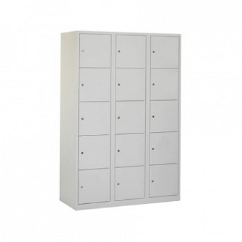 Locker (helmkast) 12 deuren h180xb120xd50cm - 2