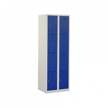 Locker (helmkast) 8 deuren h180xb60xd50cm - 3