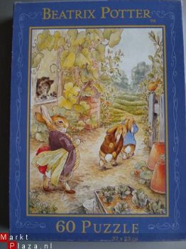 Beatrix Potter puzzel 60 stukjes 32 x 33 cm - 1