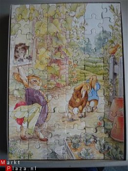 Beatrix Potter puzzel 60 stukjes 32 x 33 cm - 1
