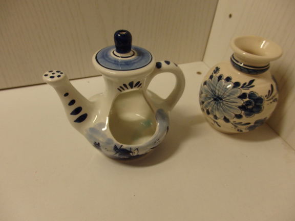 Leuk setje Delfts blauw. - Afbeelding 3