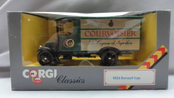 1:43 Corgi 1926 Renault Van Courvoisier Gognac - 1