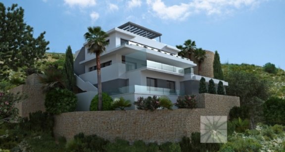 Luxe villa met panoramisch zeezicht Costa Blanca - 2