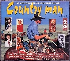 2-CD Country Man - 32 Greatest Male Country songs