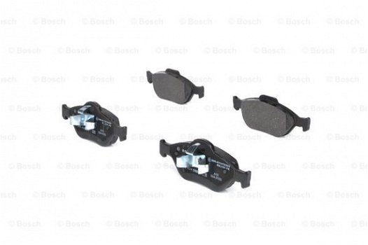 Remblokken Set Vooras BOSCH 0986424558 Ford Fiesta Mazda 2 - 1