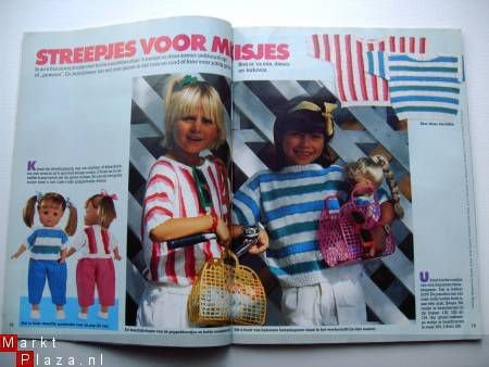 Ariadne nr 6, juni 1986 met borduurpatroon veldbloemen - Afbeelding 2