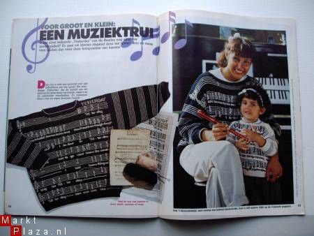 Ariadne nr 6, juni 1986 met borduurpatroon veldbloemen - Afbeelding 5