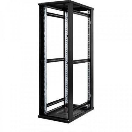 47U 19" patchkast met metalen geperforeerde deuren afmeting: (BxDxH) 600x800x2200 mm - Afbeelding 2