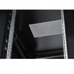 47U 19" patchkast met glazen voordeur (BxDxH) 600x800x2200 mm