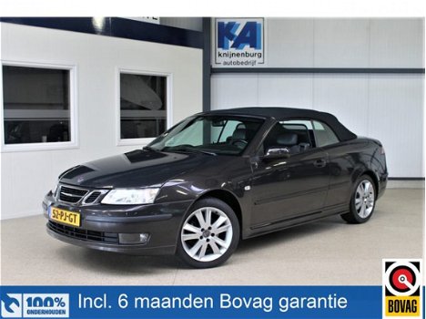 Saab 9-3 Cabrio - 2.0T 176pk Vector Automaat - Mooie 2.0 Turbo uitvoering 100% (Dealer) onderhouden - 1