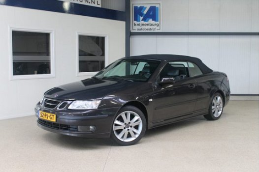 Saab 9-3 Cabrio - 2.0T 176pk Vector Automaat - Mooie 2.0 Turbo uitvoering 100% (Dealer) onderhouden - 1