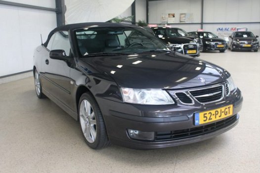 Saab 9-3 Cabrio - 2.0T 176pk Vector Automaat - Mooie 2.0 Turbo uitvoering 100% (Dealer) onderhouden - 1