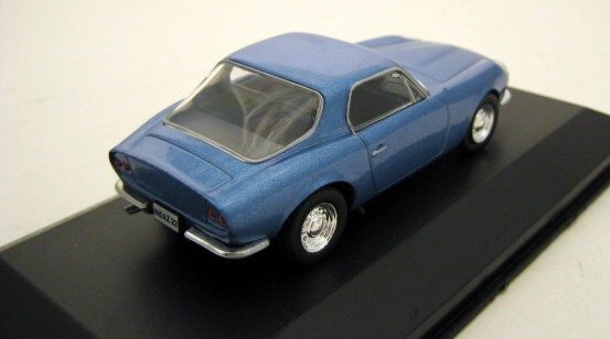 1:43 Whitebox DKW GT Malzoni 1964 metallic-lichtblauw - 3