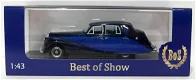 1:43 BoS-Models 43385 Daimler DB18 Hooper Empress twotone blue 1950 blauw-donkerblauw - 1 - Thumbnail