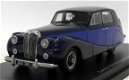 1:43 BoS-Models 43385 Daimler DB18 Hooper Empress twotone blue 1950 blauw-donkerblauw - 2 - Thumbnail