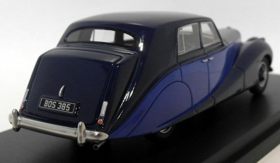 1:43 BoS-Models 43385 Daimler DB18 Hooper Empress twotone blue 1950 blauw-donkerblauw - 3