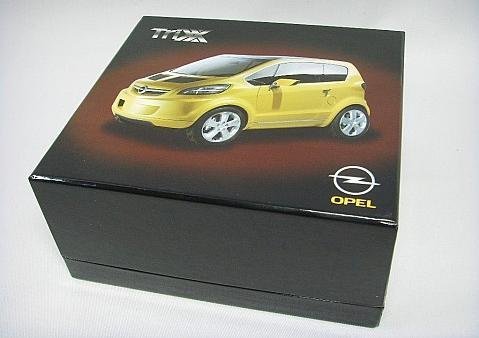 1:43 Norev Opel Trixx concept salon Geneve 2006 geel - 4