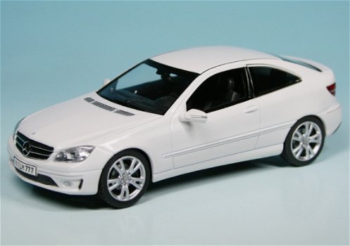 1:43 Schuco 07423 Mercedes Benz CLC concept white 2007 - 1