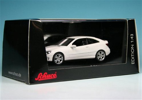 1:43 Schuco 07423 Mercedes Benz CLC concept white 2007 - 3