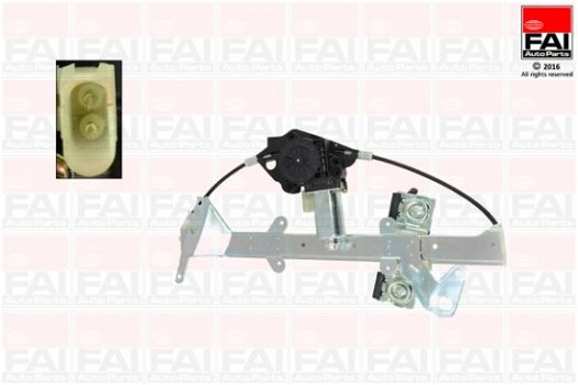 Raammechanisme Voorkant Links Ford Fiesta 5 5 deurs 1225778 - 1