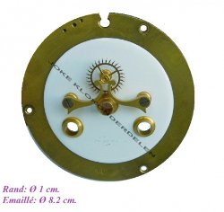 = Wijzerplaat gedeelte = brocot uurwerk = 36343