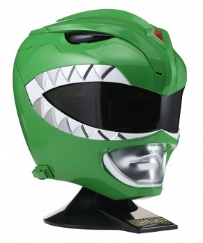 Bandai Power Rangers Legacy Cosplay Green Ranger Helmet - 1