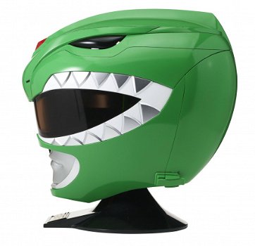 Bandai Power Rangers Legacy Cosplay Green Ranger Helmet - 5