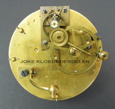 Pendule uurwerk voor onderdelen = Japy -37409 - 5
