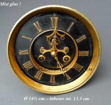 Pendule uurwerk = brocot = opknapper = 36169 - 0