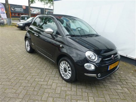 Fiat 500 - CABRIO 1.2 LOUNGE Lm-velgen, Airco, Bluetooth, Parkeersensoren - 1