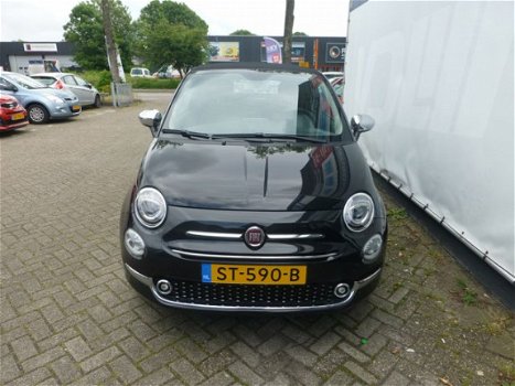 Fiat 500 - CABRIO 1.2 LOUNGE Lm-velgen, Airco, Bluetooth, Parkeersensoren - 1