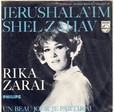 Rika Zarai : Jerushala 'im shell zahav (1967)