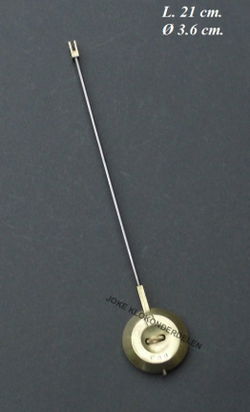 === Franse pendule slinger = oud === 37490