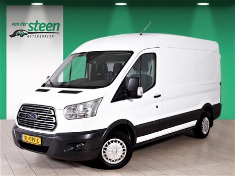 Ford Transit - 310 2.2 TDCI 125PK L2 H2 LANG HOOG NAVI AIRCO CRUISE PDC TREKHAAK - 1