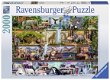 Ravensburger - Gigantische Dierenwereld - 2000 Stukjes Nieuw - 2 - Thumbnail