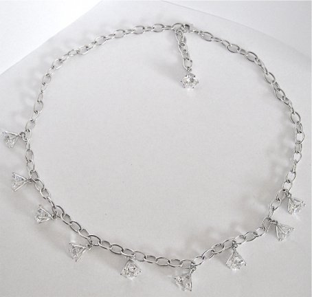 NIEUW Zilveren solitaircollier zirkonia INCLUSIEF VERZENDEN - nr. 1
