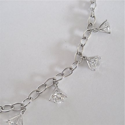 NIEUW Zilveren solitaircollier zirkonia INCLUSIEF VERZENDEN - Afbeelding 2