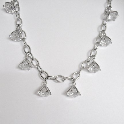 NIEUW Zilveren solitaircollier zirkonia INCLUSIEF VERZENDEN - Afbeelding 4