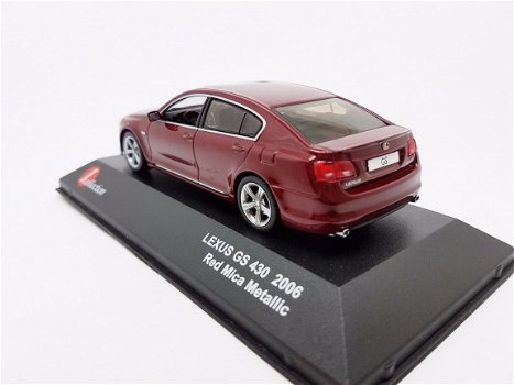 1:43 J-collection JC120 Lexus GS 430 2006 red Mica - 3