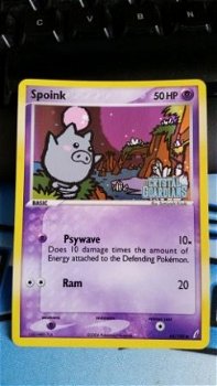 Spoink 62/100 (reverse) Ex Crystal Guardians - 1