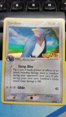 Swellow  32/113 Rare (reverse) Ex Delta Species