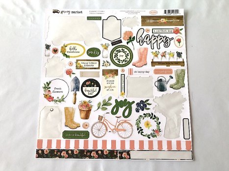 Cartabella Spring Market: Stickers (30 st) - 1